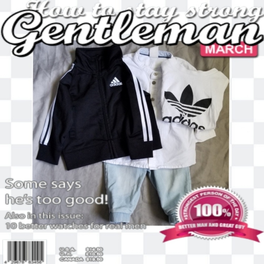 4 piece boys pants , shirt and jacket